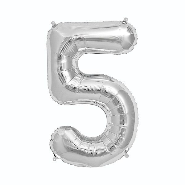 بادکنک فویلی عدد 5